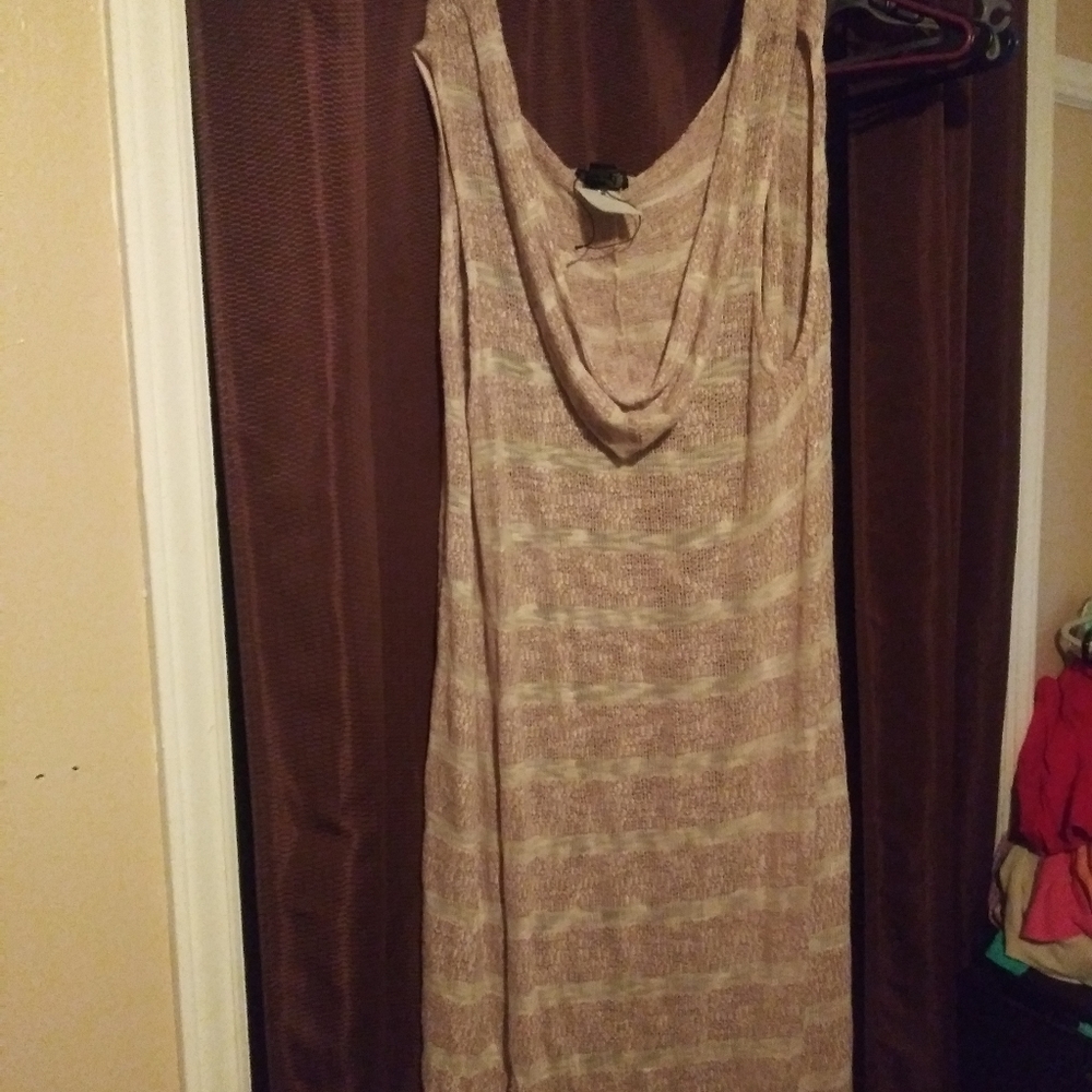 Shyanne Long below knees  knitted cover-up wi